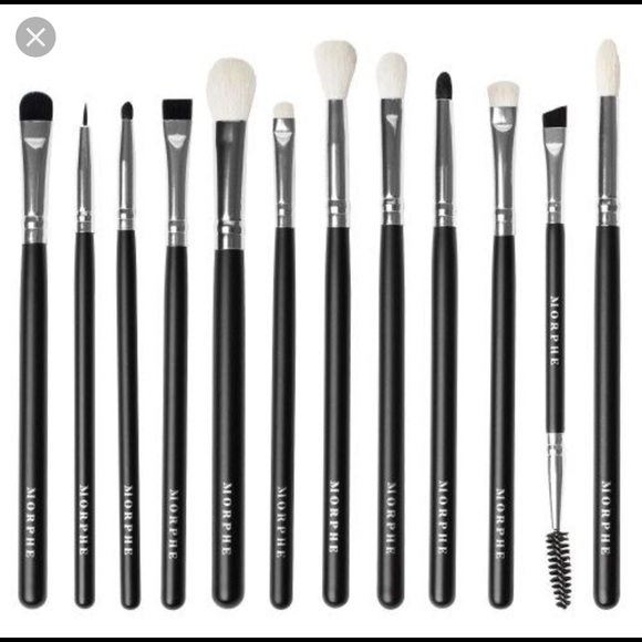 Morphe 12 pc Credible Eye Brush Set - Picture 2 of 5